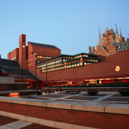 La British Library, Londres, Royaume-Uni