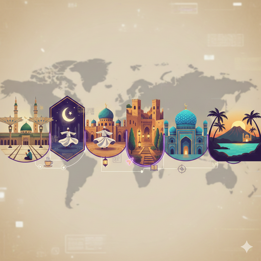 Top 5 destinations muslim spiritualité