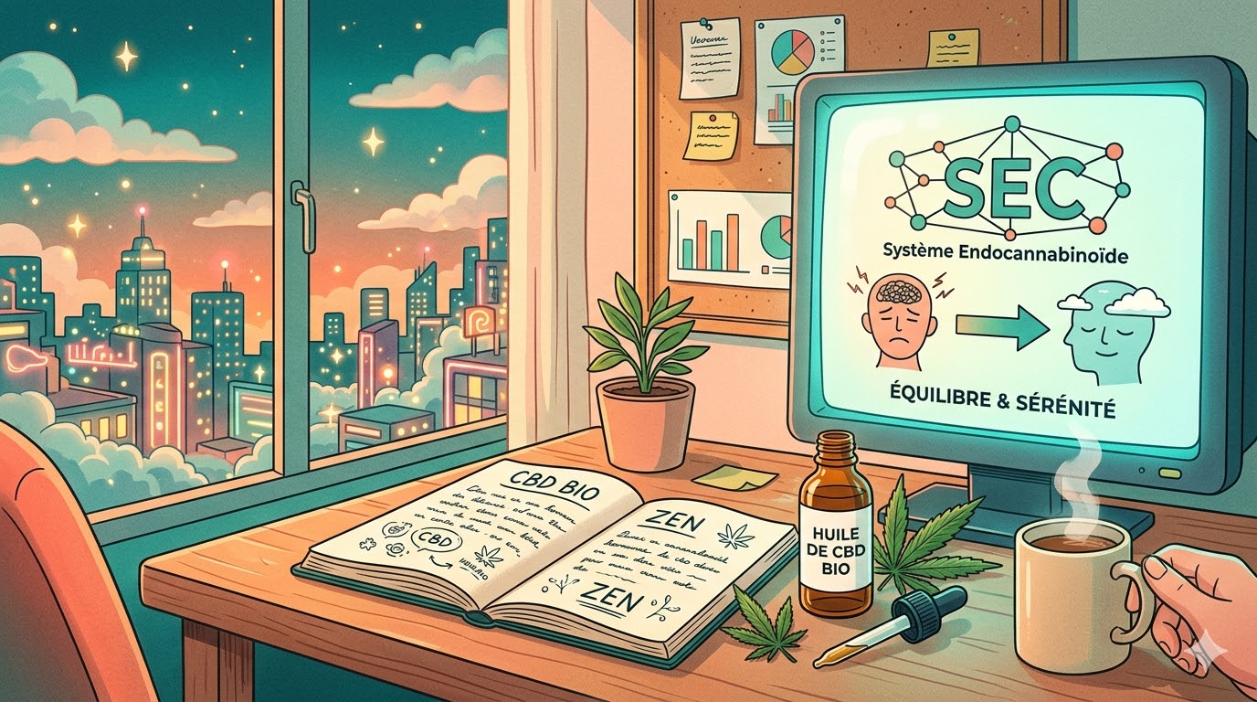 CBD Bio Réduire Stress