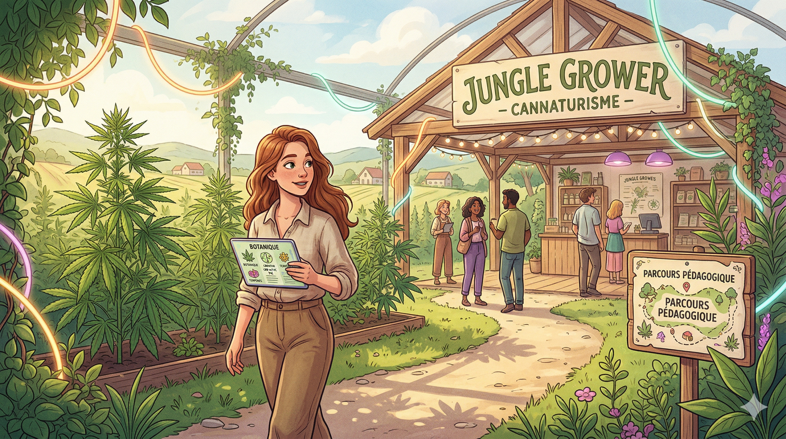 Cannabis Campagne et Curiosité Légale