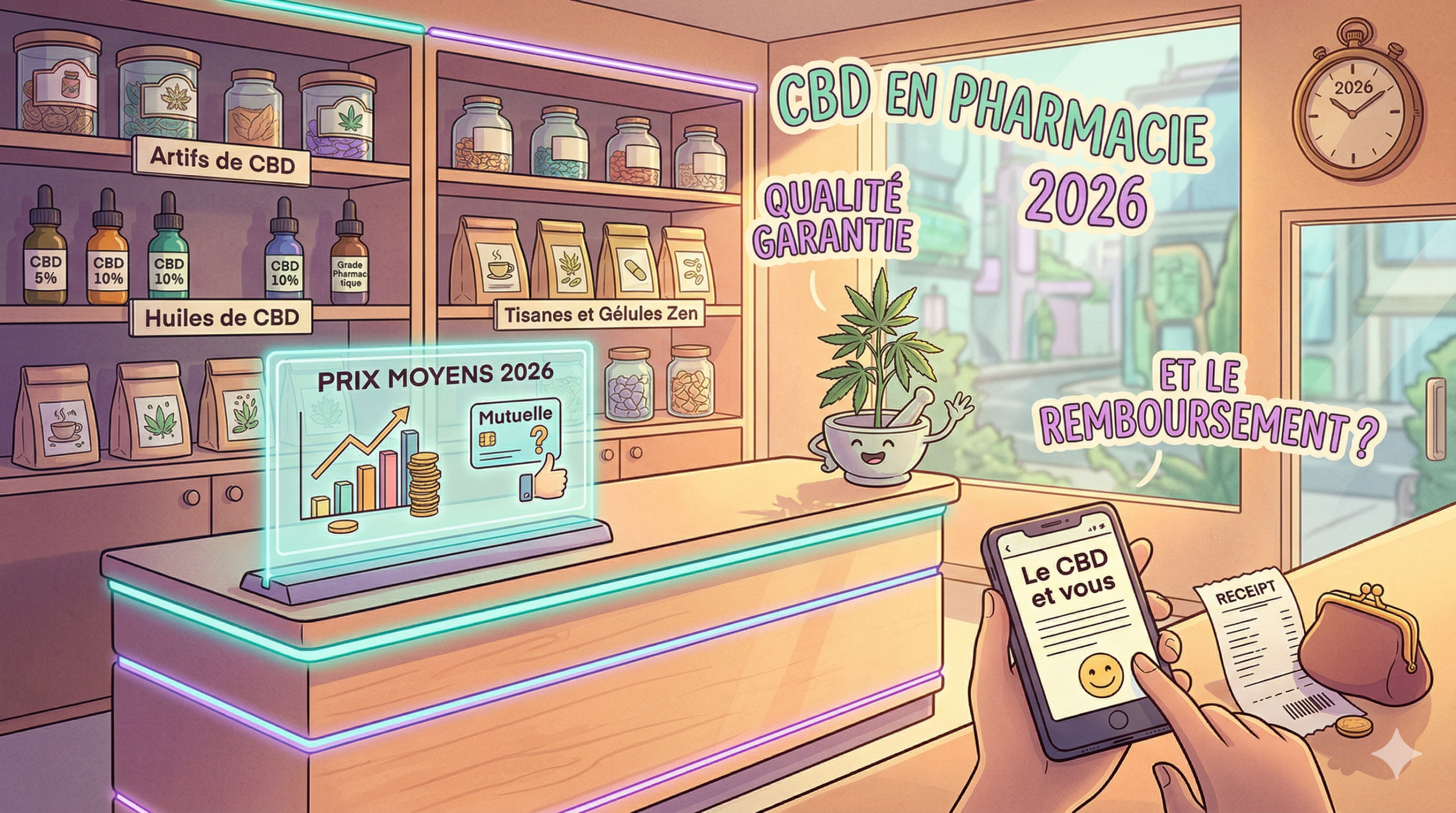 Prix CBD Pharmacie 2026